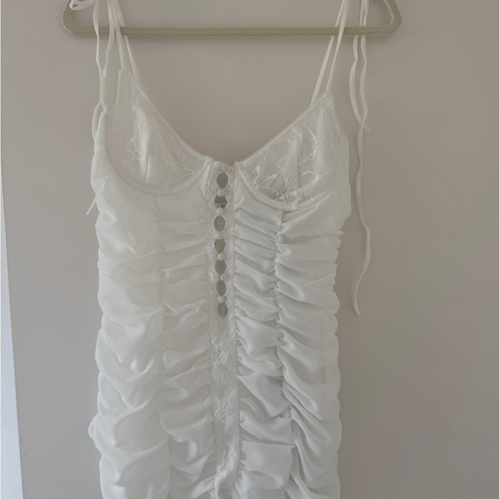 White Fox Love Me Mini Dress